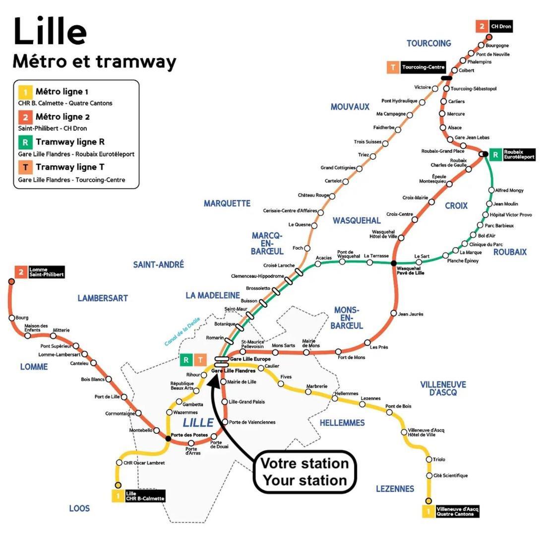 Lille Centre - Nice, Cozy And Functional Ap. المظهر الخارجي الصورة